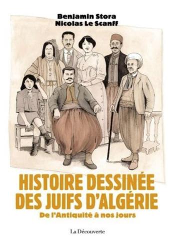 Couverture de l'album Histoire dessinée des juifs d'Algérie (One-shot)