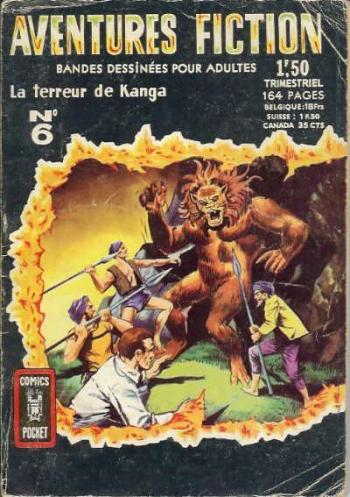 Couverture de l'album Aventures fiction (2è série) - 6. La terreur de Kanga