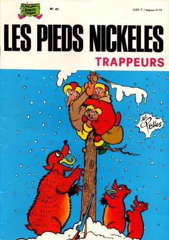 Couverture de l'album Les Pieds Nickelés (3e série - 1946-1988) - 41. Les Pieds Nickelés trappeurs