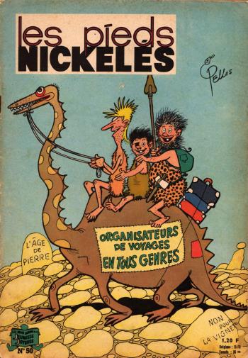 Couverture de l'album Les Pieds Nickelés (3e série - 1946-1988) - 50. Les Pieds Nickelés organisateurs de voyages en tous genres