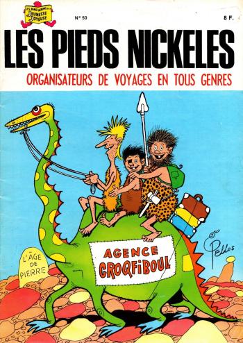 Couverture de l'album Les Pieds Nickelés (3e série - 1946-1988) - 50. Les Pieds Nickelés organisateurs de voyages en tous genres