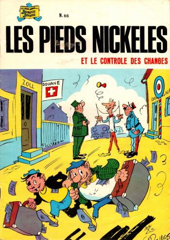 Couverture de l'album Les Pieds Nickelés (3e série - 1946-1988) - 66. Les Pieds Nickelés et le contrôle des changes