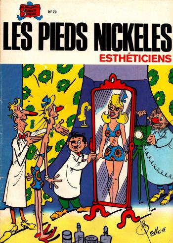 Couverture de l'album Les Pieds Nickelés (3e série - 1946-1988) - 70. Les Pieds Nickelés esthéticiens