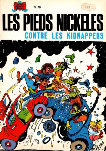 Couverture de l'album Les Pieds Nickelés (3e série - 1946-1988) - 79. Les Pieds Nickelés contre les kidnappers