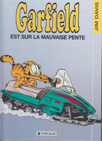 Couverture de l'album Garfield - 25. Garfield est sur la mauvaise pente