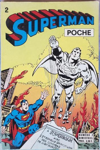 Couverture de l'album Superman Poche (Sagédition) - 2. Le Cavalier Fantome de Metropolis