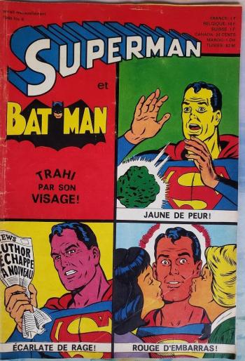 Couverture de l'album Superman et Batman (Sagédition) - 8. Superman trahi par son visage