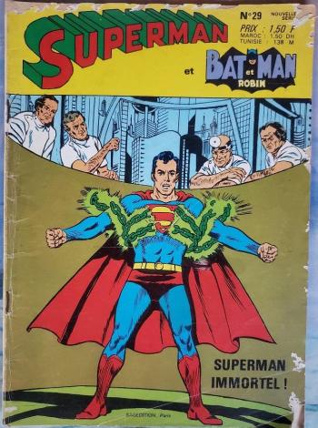 Couverture de l'album Superman et Batman et Robin - 29. Superman immortel !