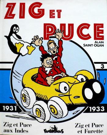Couverture de l'album Zig et Puce (Futuropolis) - 3. Zig et Puce - 1931-1933