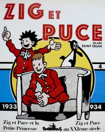 Couverture de l'album Zig et Puce (Futuropolis) - 4. Zig et Puce - 1933-1934