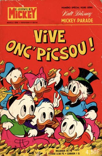 Couverture de l'album Mickey Parade (Supplément du journal de Mickey) - 47. Vive Onc'Picsou !