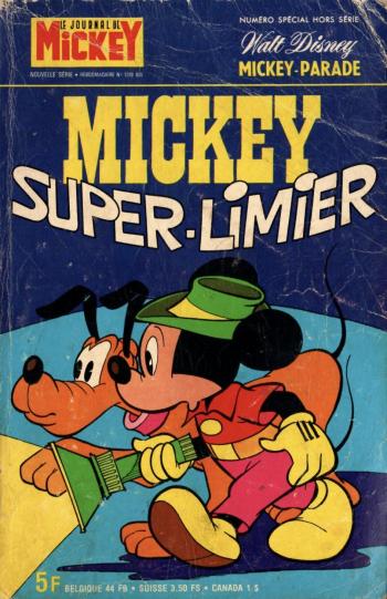 Couverture de l'album Mickey Parade (Supplément du journal de Mickey) - 53. Mickey Super-Limier