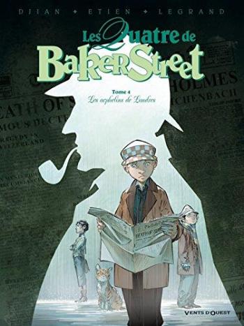 Couverture de l'album Les Quatre de Baker Street - 4. Les orphelins de Londres