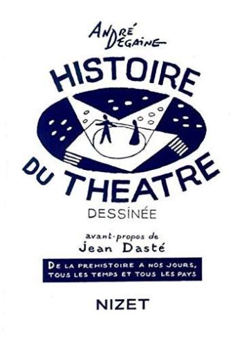 Couverture de l'album Histoire du théâtre dessinée (One-shot)