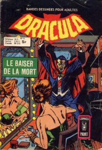Couverture de l'album Dracula (Comics Pocket) - 16. Le baiser de la mort