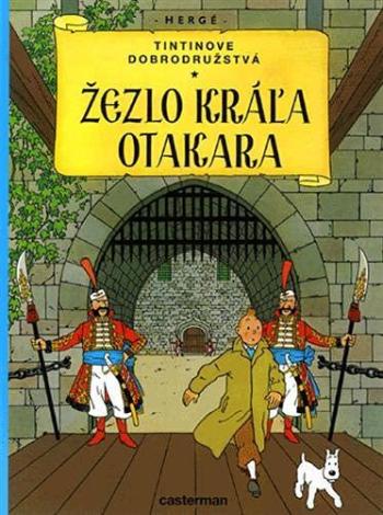 Couverture de l'album Tintin (En langues régionales et étrangères) - 8. Le sceptre d'Ottokar (en slovaque)