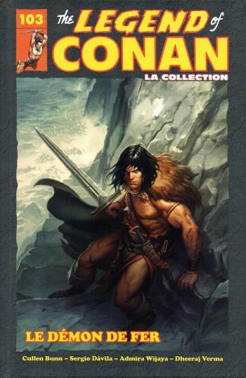 Couverture de l'album The savage sword of Conan - La collection - 103. Le Demon de fer