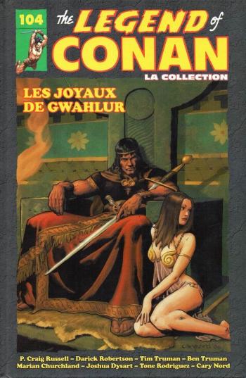 Couverture de l'album The savage sword of Conan - La collection - 104. Les Joyaux de Gwahlur
