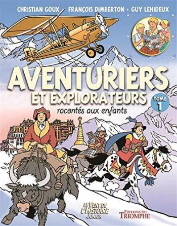 Couverture de l'album Aventuriers et explorateurs racontés aux enfants - 1. Tome 1