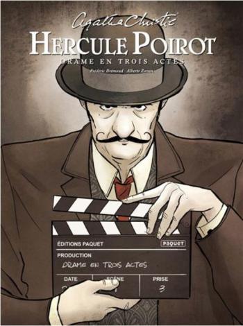 Couverture de l'album Hercule Poirot - 7. Drame en trois actes