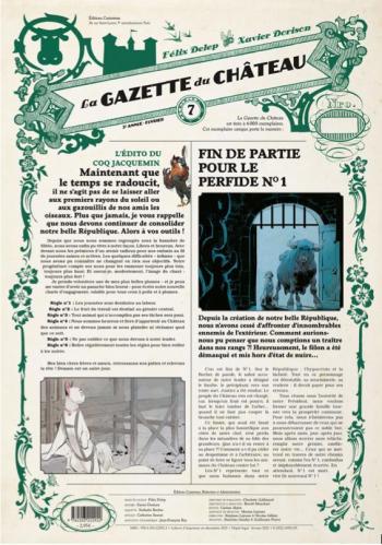 Couverture de l'album Le Château des animaux (Gazette) - 7. Tome 7