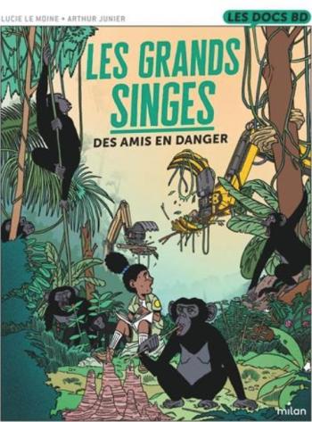 Couverture de l'album Les grands singes (One-shot)