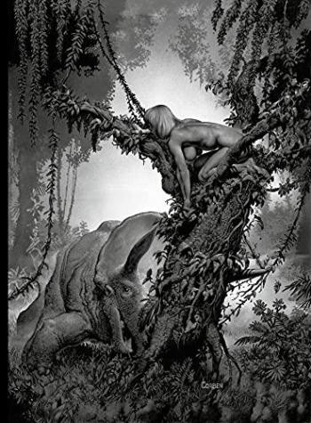 Couverture de l'album Eerie & Creepy présentent - INT. Richard Corben Intégrale
