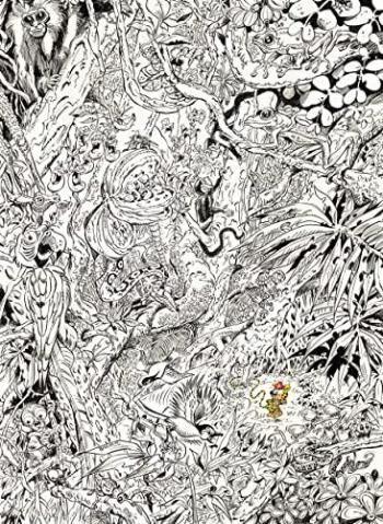 Couverture de l'album Une vie en dessins - 4. Batem - Le marsupilami