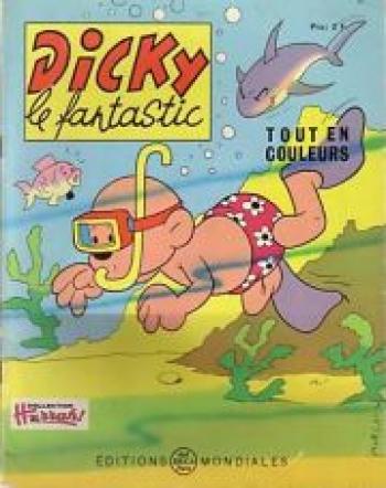 Couverture de l'album Dicky le fantastic - 26. Dicky sous les eaux