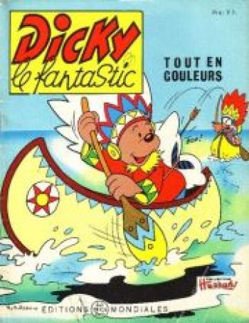 Couverture de l'album Dicky le fantastic - 31. Dicky chez les Indiens