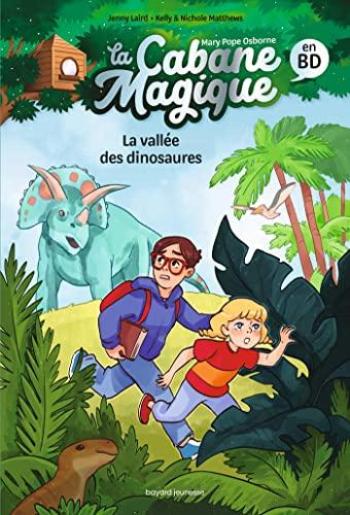 Couverture de l'album La Cabane magique - 1. La vallée des dinosaures