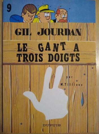 Couverture de l'album Gil Jourdan - 9. Le gant à trois doigts