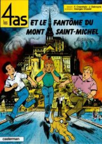 Couverture de l'album Les 4 As - 31. Les 4 As et le fantôme du mont Saint-Michel