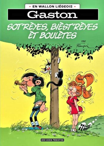 Couverture de l'album Gaston (en langues régionales) - HS. Sot'Rèyes, Bièst'Rèyes Et Boullètes