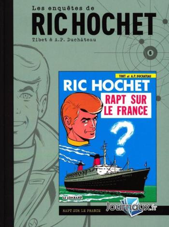Couverture de l'album Ric Hochet - 6. Rapt sur la France
