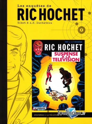 Couverture de l'album Ric Hochet - 7. Suspense à la télévision