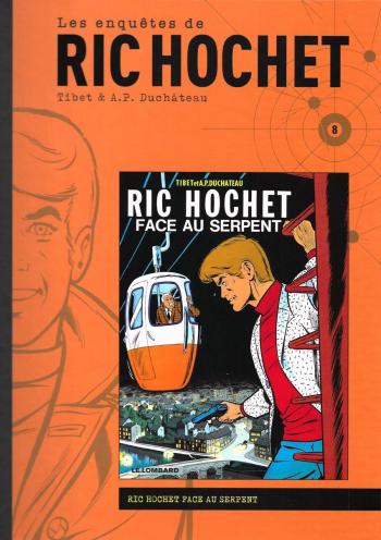 Couverture de l'album Ric Hochet - 8. Ric Hochet face au Serpent