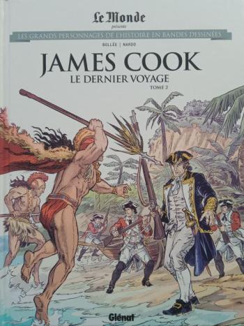 Couverture de l'album Les Grands Personnages de l'Histoire en BD - 85. James Cook - Le Dernier Voyage - Tome 2