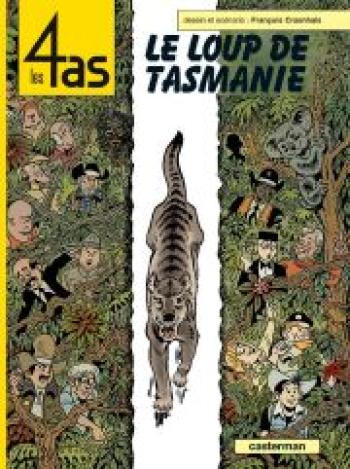 Couverture de l'album Les 4 As - 40. Le Loup de Tasmanie