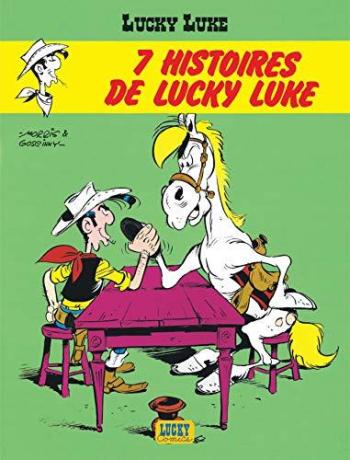 Couverture de l'album Lucky Luke (Lucky Comics / Dargaud / Le Lombard) - 15. 7 Histoires de Lucky Luke