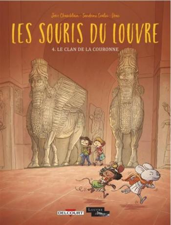 Couverture de l'album Les Souris du Louvre - 4. Le Clan de la couronne