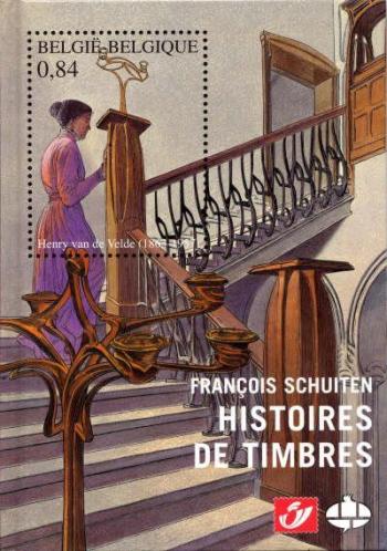 Couverture de l'album Philabédé - HS. François Schuiten - Histoires de timbres