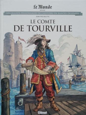 Couverture de l'album Les Grands Personnages de l'Histoire en BD - 86. Le Comte de Tourville
