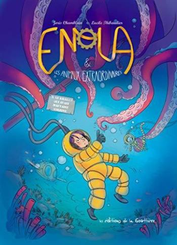 Couverture de l'album Enola et les animaux extraordinaires - 3. Le Kraken qui avait mauvaise haleine