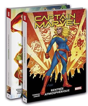 Couverture de l'album Captain Marvel (2019) - COF. Pack découverte T01 et T02