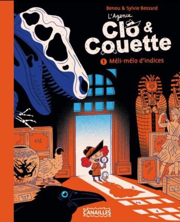 Couverture de l'album L'agence Clo & Couette - 1. Méli-mélo d'indices