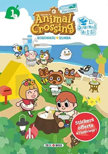Couverture de l'album Animal Crossing New Horizons - Le Journal de l'Île - 1. Tome 1