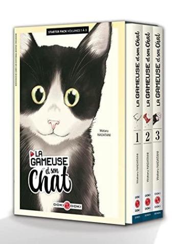 Couverture de l'album La Gameuse et son chat - COF. Tomes 1 à 3