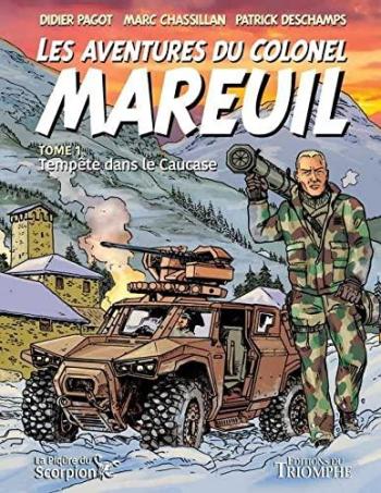 Couverture de l'album Les Aventures du colonel Mareuil - 1. Tempête dans le Caucase