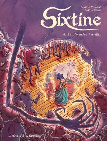 Couverture de l'album Sixtine - 4. Les Grandes Familles